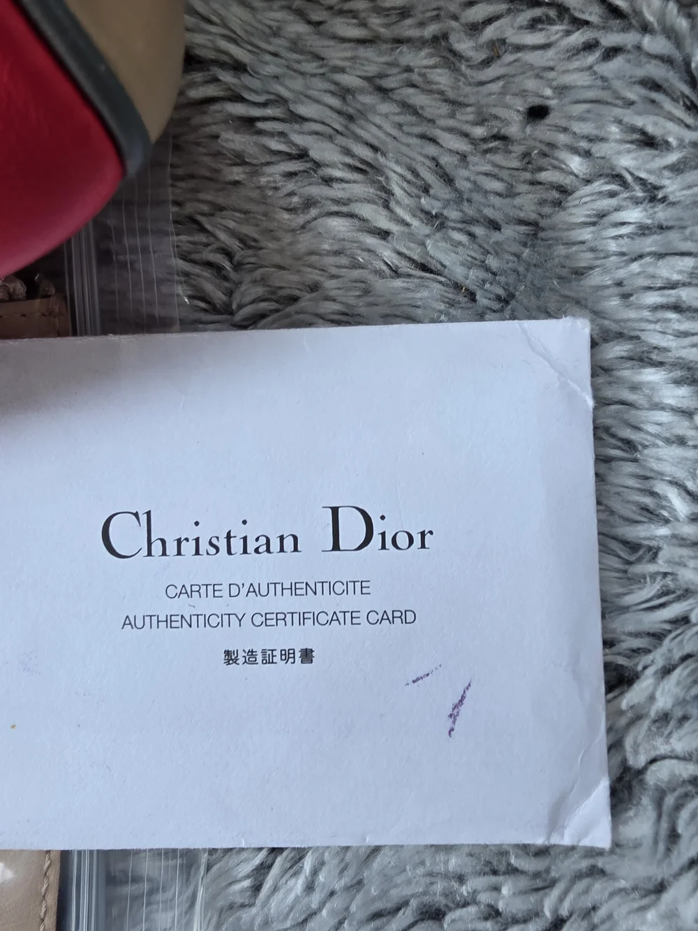 Dior Pink and Beige Leather Top-Handle Tote